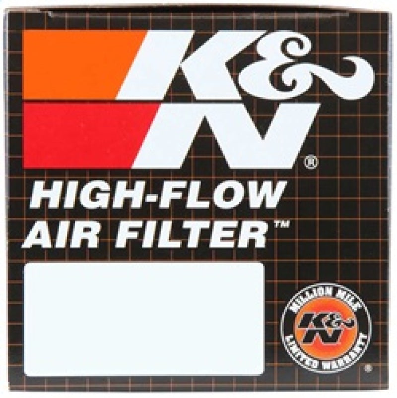 K&N Universal Custom Air Filter - Oval - Red - 51mm Neck Flange - Mammoth Racing -