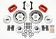 Wilwood Forged Dynalite Front Kit 11.00in Drilled Red 79-87 GM G Body - Mammoth Racing -