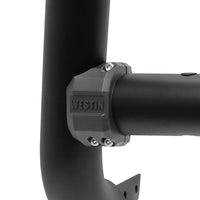 Westin 2010-2018 Ram 2500/3500 Contour 3.5in Bull Bar - Textured Black - Mammoth Racing -