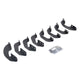 Go Rhino 07-21 Toyota Tundra Dc/cc 4DR Mounting Brackets(V-Series V3/rb10 Slim/RB20 Slim) - Tex. Blk - Mammoth Racing -
