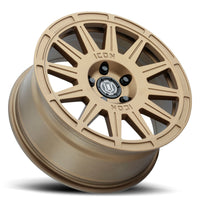 Icon Ricochet 17x8 5x100 38mm Offset 6in BS Satin Gold Wheel - Mammoth Racing -