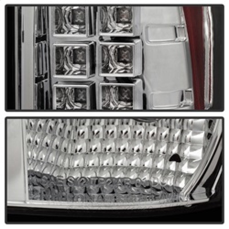 Spyder Chevy Avalanche 02-06 LED Tail Lights Chrome ALT-YD-CAV02-LED-C - Mammoth Racing -