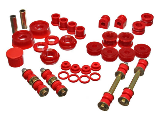 Energy Suspension 03-05 Dodge SRT-4 FWD Red Hyper-flex Master Bushing Set - My Store