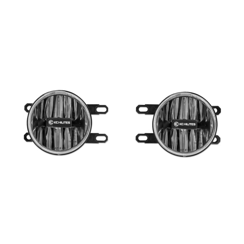 KC HiLiTES 12-18 Toyota Tacoma Gravity G4 LED Light Clear Fog Beam (Pair Pack System) - Mammoth Racing -