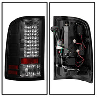 Spyder GMC Sierra 07-13 (Not fit 3500 Dually 4 Rear Wheels)LED Tail Lights Black ALT-YD-GS07-LED-BK - Mammoth Racing -