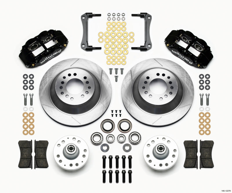 Wilwood Narrow Superlite 6R Front Hub & 1PC Rtr Kit 12.88in 70-78 Camaro - Mammoth Racing -