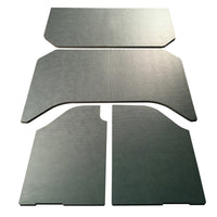DEI 07-10 Jeep Wrangler JK 4-Door Leather Look Headliner 4-pc - Gray - Mammoth Racing -