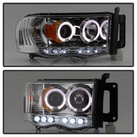 Spyder Dodge Ram 1500 02-05/Ram 2500 03-05 Projector Headlights LED Halo LED Chrm PRO-YD-DR02-HL-C - Mammoth Racing -