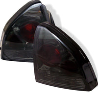 Spyder Honda Prelude 92-96 Euro Style Tail Lights Smoke ALT-YD-HP92-SM - Mammoth Racing -