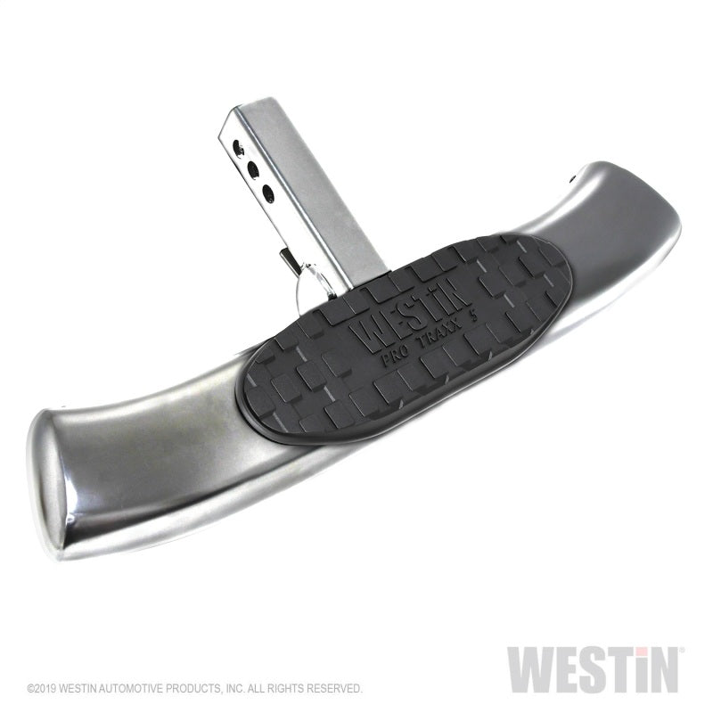 Westin PRO TRAXX 5 Hitch Step 27in Step 2in Receiver - Stainless Steel - Mammoth Racing -