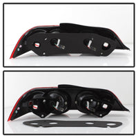 Spyder Acura RSX 02-04 LED Tail Lights Red Clear ALT-YD-ARSX02-LED-RC - Mammoth Racing -