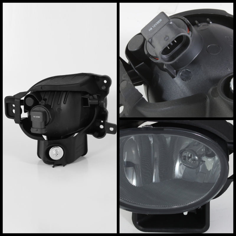 Spyder Acura TL 07-08 OEM Fog Lights wo/Switch Smoke FL-ATL08-SM - Mammoth Racing -