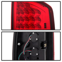 Xtune Dodge Ram 02-06 1500 / Ram 2500/3500 03-06 LED Tail Light Red Clear ALT-JH-DR02-LED-RC - Mammoth Racing -