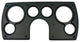 Autometer 82-89 Chevy Camaro Direct Fit Gauge Panel 3-3/8in x2 / 2-1/16in x4 - My Store