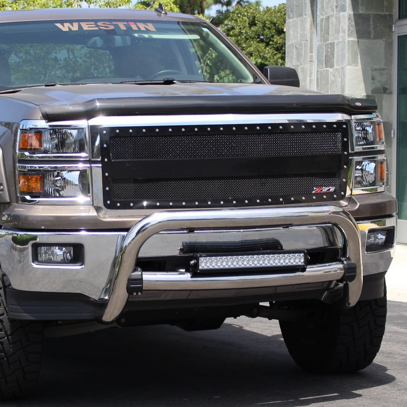Westin 2010-2018 Ram 2500/3500 Contour 3.5in Bull Bar - SS - Mammoth Racing -