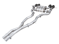 AWE SwitchPath Catback Exhaust for BMW G8X M3/M4 - Diamond Black Tips - My Store