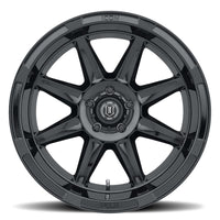 Icon Bandit 20x10 6x135 -24mm 4.5in BS 87.10mm Bore Gloss Black Wheel - Mammoth Racing -