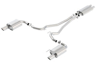 Borla Touring Cat-Back 15 Ford Mustang GT 5.0L V8 MT/AT 2.5in pipe 4in tip - My Store