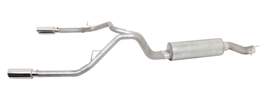 Gibson 14-17 Ram 2500 Big Horn 6.4l 2.5in Cat-Back Dual Split Exhaust - Stainless - Mammoth Racing -