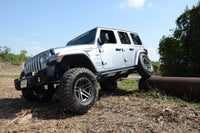 N-Fab Trail Slider Steps 18-20 Jeep Wrangler JL 4 Door SUV - SRW - Textured Black - Mammoth Racing -