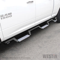 Westin 19-23 1500 Classic CC / 10-23 2500/3500 CC 6.5ft. HDX SS Drop W2W Nerf Step Bars - Tex. Blk - Mammoth Racing -