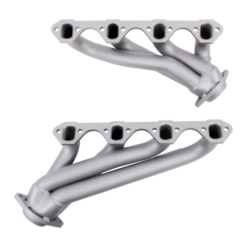 BBK 79-93 Mustang 351 Swap Shorty Unequal Length Exhaust Headers - 1-5/8 Titanium Ceramic - Mammoth Racing -
