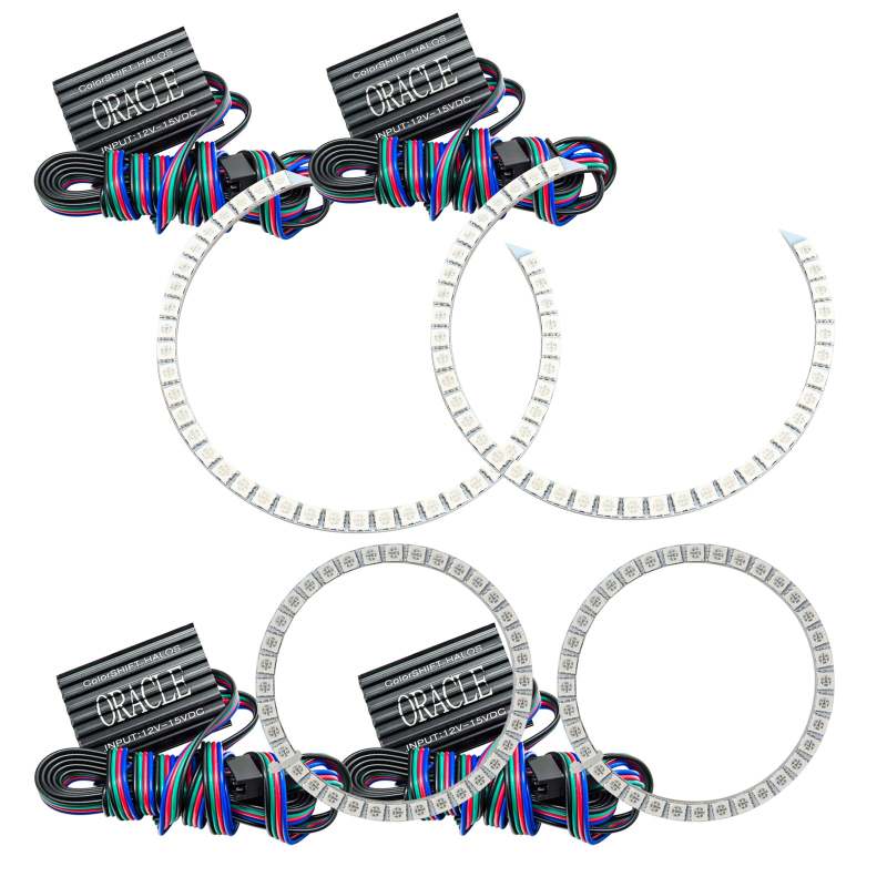 Oracle Ford FiveHundred 05-07 Halo Kit - ColorSHIFT w/o Controller - Mammoth Racing -