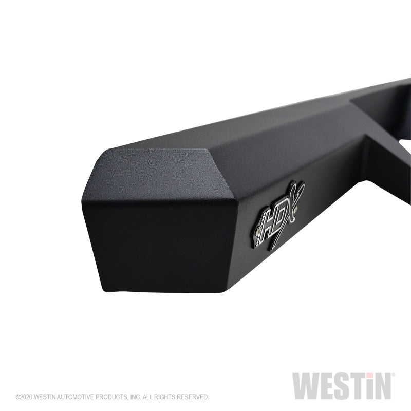 Westin 04-13 Chevy Silverado 1500 Crew Cab 2004-2013 HDX Drop Nerf Step Bars - Textured Black - Mammoth Racing -