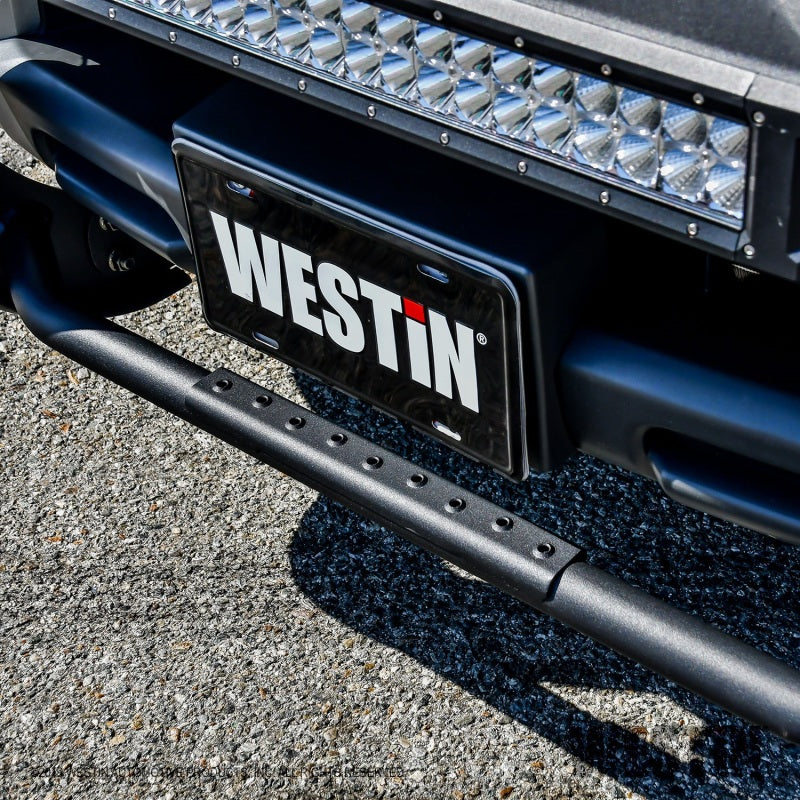 Westin 12-20 Nissan Frontier Sportsman X Grille Guard - Textured Black - Mammoth Racing -