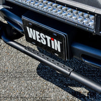 Westin 12-20 Nissan Frontier Sportsman X Grille Guard - Textured Black - Mammoth Racing -