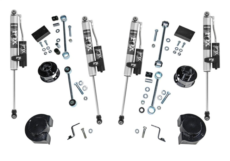 Superlift 18-22 Jeep Wrangler JL (NO Mojave) 4WD 2.5in Coil Spacer Lift Kit w/Fox 2.0 Res Shocks - Mammoth Racing -
