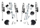 Superlift 18-22 Jeep Wrangler JL (NO Mojave) 4WD 2.5in Coil Spacer Lift Kit w/Fox 2.0 Res Shocks - Mammoth Racing -