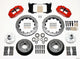 Wilwood Narrow Superlite 6R Front Hub Kit 12.88in Drill Red 67-69 Camaro 64-72 Nova Chevelle - My Store