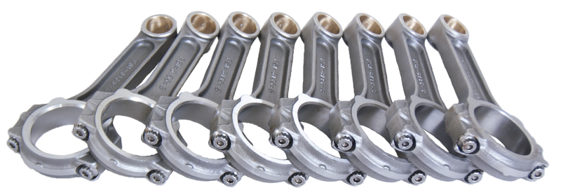 Eagle Chevrolet Big Block 4340 I-Beam Connecting Rod 6.135in w/ 7/16in ARP 8740 (Set of 8) - Mammoth Racing -