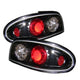 Spyder Nissan Altima 93-97 Euro Style Tail Lights Black ALT-YD-NA93-BK - Mammoth Racing -