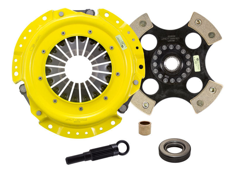 ACT 1991 Nissan 240sx XT/Race Rigid 4 Pad Clutch Kit - My Store