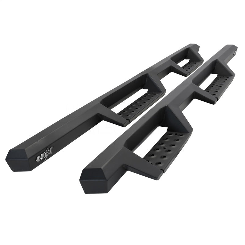 Westin/HDX 2021+ Ford Bronco Drop Nerf Step Bars - Textured Black - Mammoth Racing -