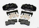 Wilwood Aero6 Front Caliper & Bracket Kit - Black 97-13 C5/c6 Corvette w/ OEM Hd/z51 Rotors - Mammoth Racing -