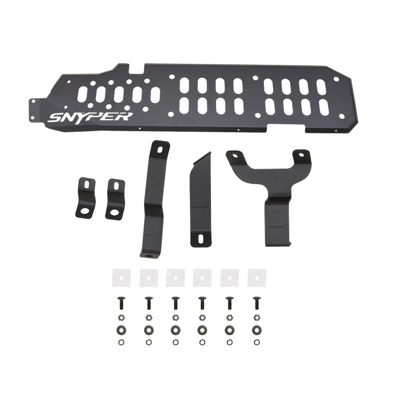 Westin/Snyper 07-17 Jeep Wrangler Unlimited Gas Tank Skid Plate - Textured Black - Mammoth Racing -