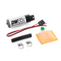 DeatschWerks 265 LPH DW65C Series Compact Fuel Pump w/o Mounting Clips (w/ Universal Install Kit) - Mammoth Racing -