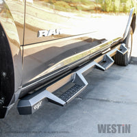 Westin/HDX 19-20 Ram 2500/3500 Crew Cab (8ft Bed) Drop Wheel to Wheel Nerf Step Bars - Txt Black - Mammoth Racing -