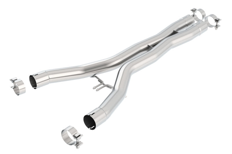 Borla 2014 Chevy Corvette Stingray X-Pipes (Smog Legal Cut and Clamp) - My Store