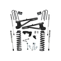 Superlift 11-16 Ford F-250 SuperDuty 4WD Diesel 4in Lift Kit w/ Repl Radius Arms/Fox 2.0 Shocks - Mammoth Racing -