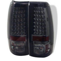Spyder Chevy Silverado 1500 99-02 (Not Fit Stepside) LED Tail Lights Smke ALT-YD-CS99-LED-SM - Mammoth Racing -