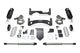 Fabtech 14-18 GM C/k1500 P/U w/oE Forg Stl UCA 6in Perf Sys G2 w/Dl 4.0 & 2.25 - Mammoth Racing -