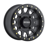 Method Mr401 UTV Beadlock 14x7 5+2/+38mm Offset 4x136 106mm CB Matte Black w/BH-H20875 Wheel - Mammoth Racing -