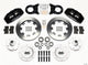 Wilwood Dynapro 6 Front Hub Kit 12.19in 1965-1969 Mustang Disc & Drum Spindle - Mammoth Racing -