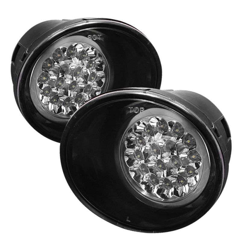 Spyder Nissan Titan 04-12/Nissan Armada 04-12 LED Fog Lights w/Switch Clear FL-LED-NT04-C - Mammoth Racing -
