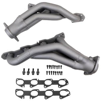 BBK 11-20 Dodge Challenger Hemi 6.4L Shorty Tuned Length Exhaust Headers - 1-7/8in Titanium Ceramic - Mammoth Racing -