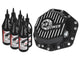 aFe Power Pro Series Rear Differential Cover Black w/Machined Fins 17-19 Ford Diesel Trucks V8-6.7L - Mammoth Racing -